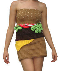 La robe hamburger