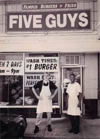 Le 1er restaurant Five Guys