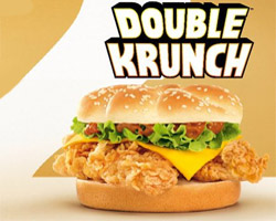 KFC relance son Double Krunch, version barbecue