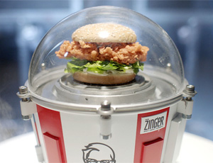 KFC vient d'envoyer un sandwich dans l'espace