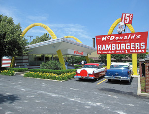 Le resto historique de McDonald