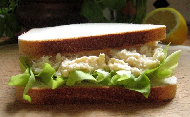 Recette Sandwich au crabe