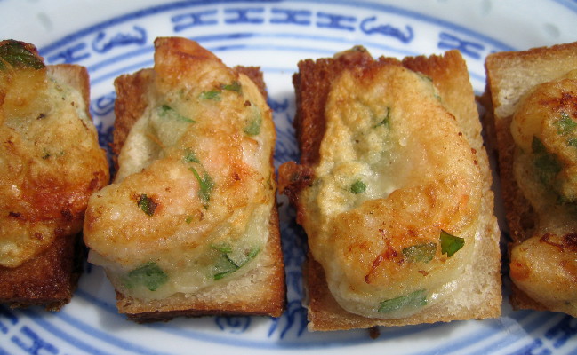 Recette Toast chinois