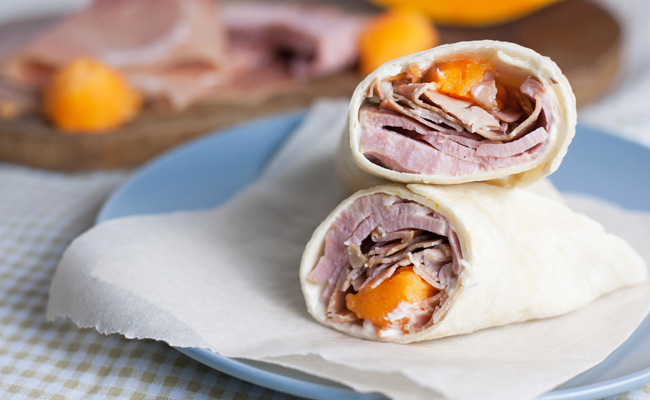 Wrap aux 2 jambons