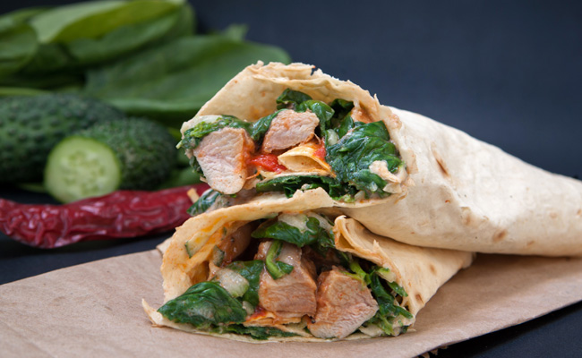 Recette Wrap Sweet & Spicy