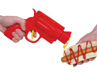 Le pistolet à ketchup