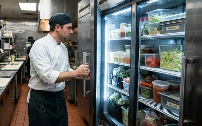 Comprendre le stockage en froid positif dans une cuisine professionnelle