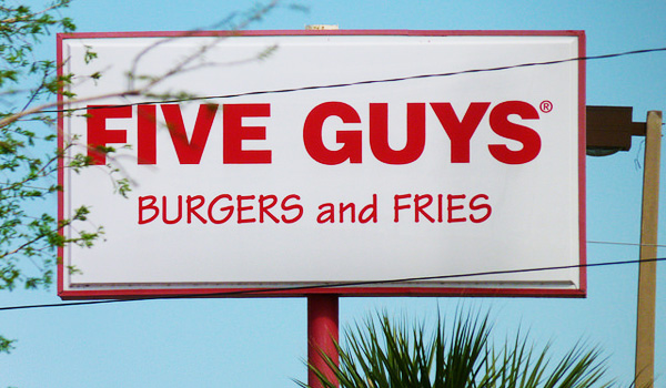 L'histoire des restaurants Five Guys