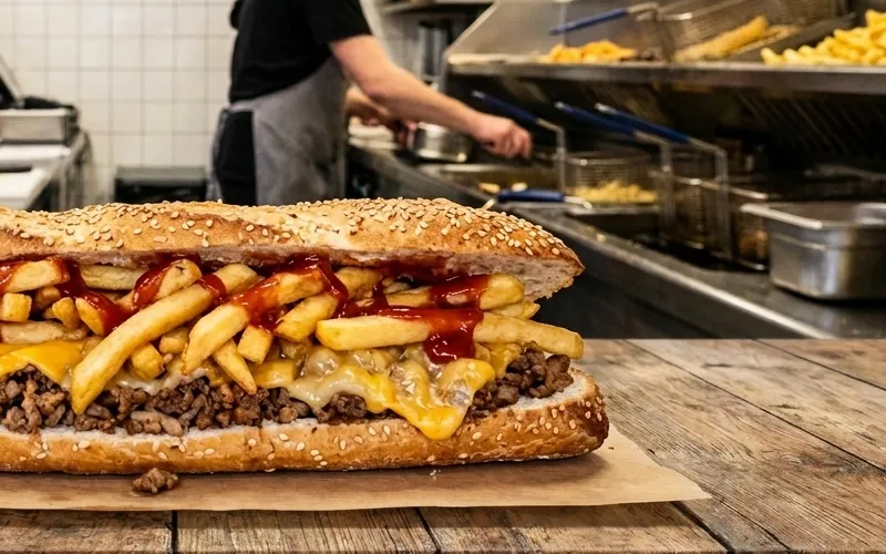 sandwich mitraillette