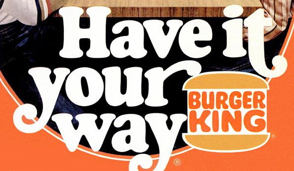 La saga Burger King en publicités
