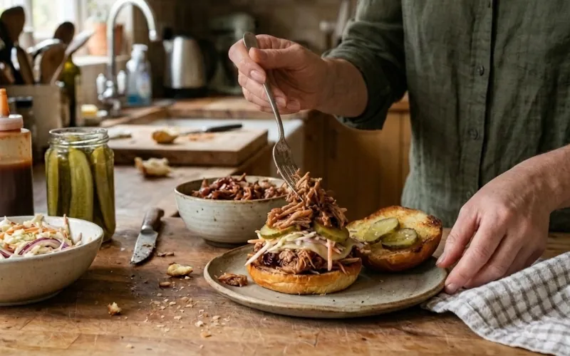 préparation sandwich