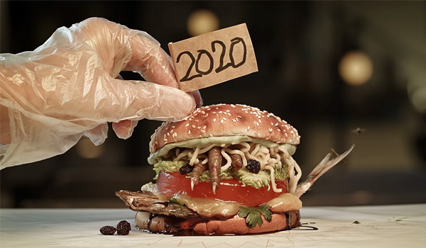 Si 2020 était un hamburger, il serait très moche (et immangeable)