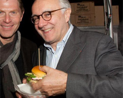 Alain Ducasse aime les hamburgers