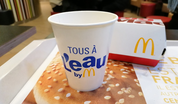 McDonald's France en pleine polémique avec son eau