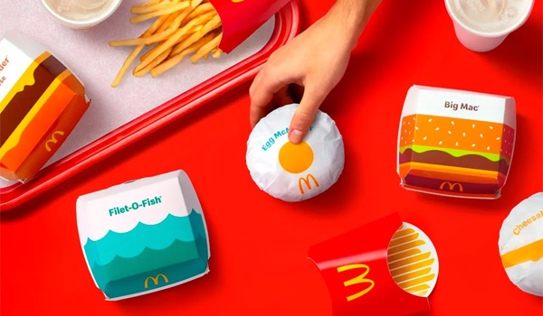 McDonald's change l'identité visuelle de ses emballages