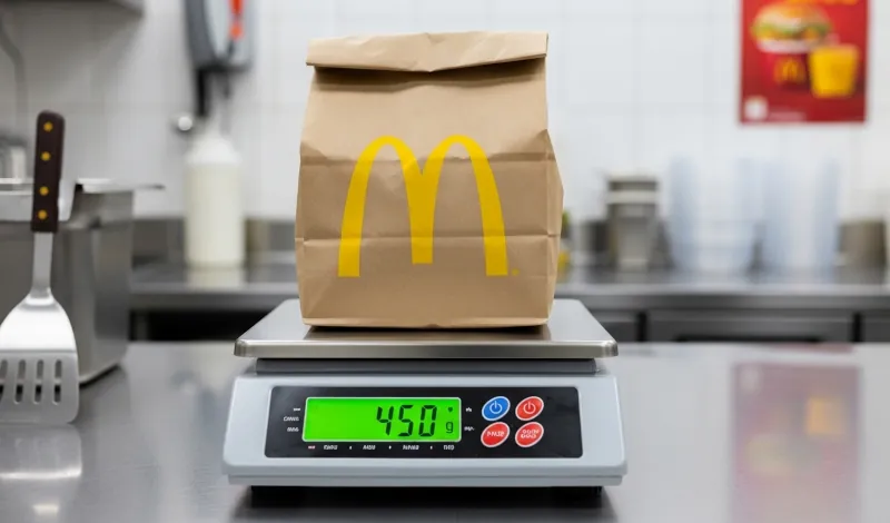 Fini les commandes incomplètes : McDo se dote d'une balance pour les vérifier