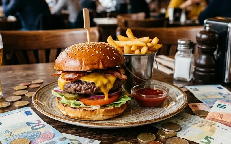Le hamburger est-il de plus en plus cher en France ?