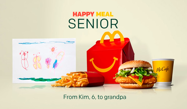 Un Happy Meal Senior pour séduire les personnes âgées isolées