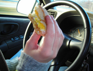 Un sandwich ou conduire, il faudra choisir
