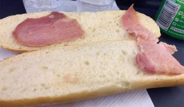 On a trouvé le sandwich le plus triste du monde, il est chez Ryanair