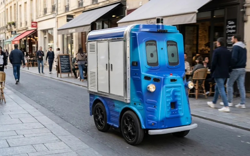 Vos sandwichs bientôt livrés par robots autonomes en France