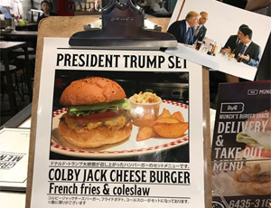 Les Tokyoïtes se ruent sur le Trump Burger
