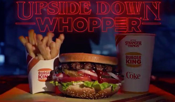 Burger King célèbre la nouvelle saison de Stranger Things