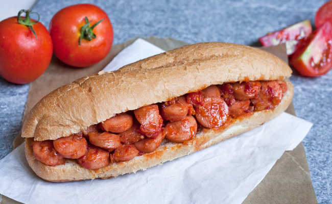 Hot-dog Réunionnais