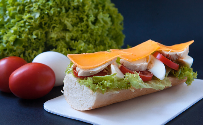 Sandwich Poulet Mimolette