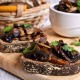Bruschetta aux Cèpes