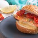 Hamburger au poisson gourmet