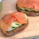 Tartine Smørrebrød au saumon
